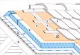 Tetto in legno con ventilazione sottotegola